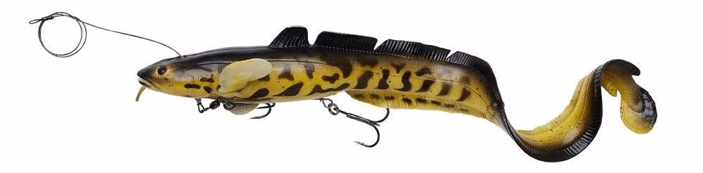 3D LINE BURBOT - 36cm - 216gr - fast sink  - FIRETIGER