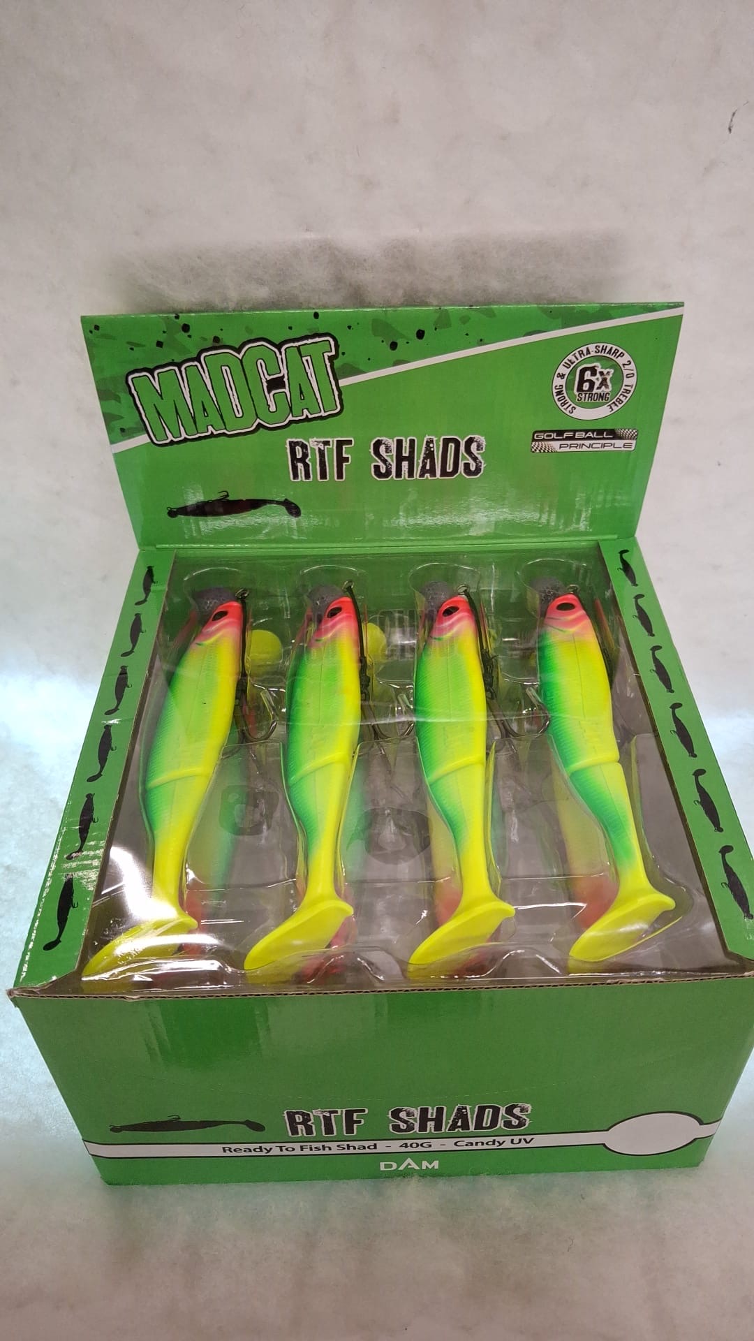 MADCAT RTF SHAD 40GR - CANDY UV - 16PZ