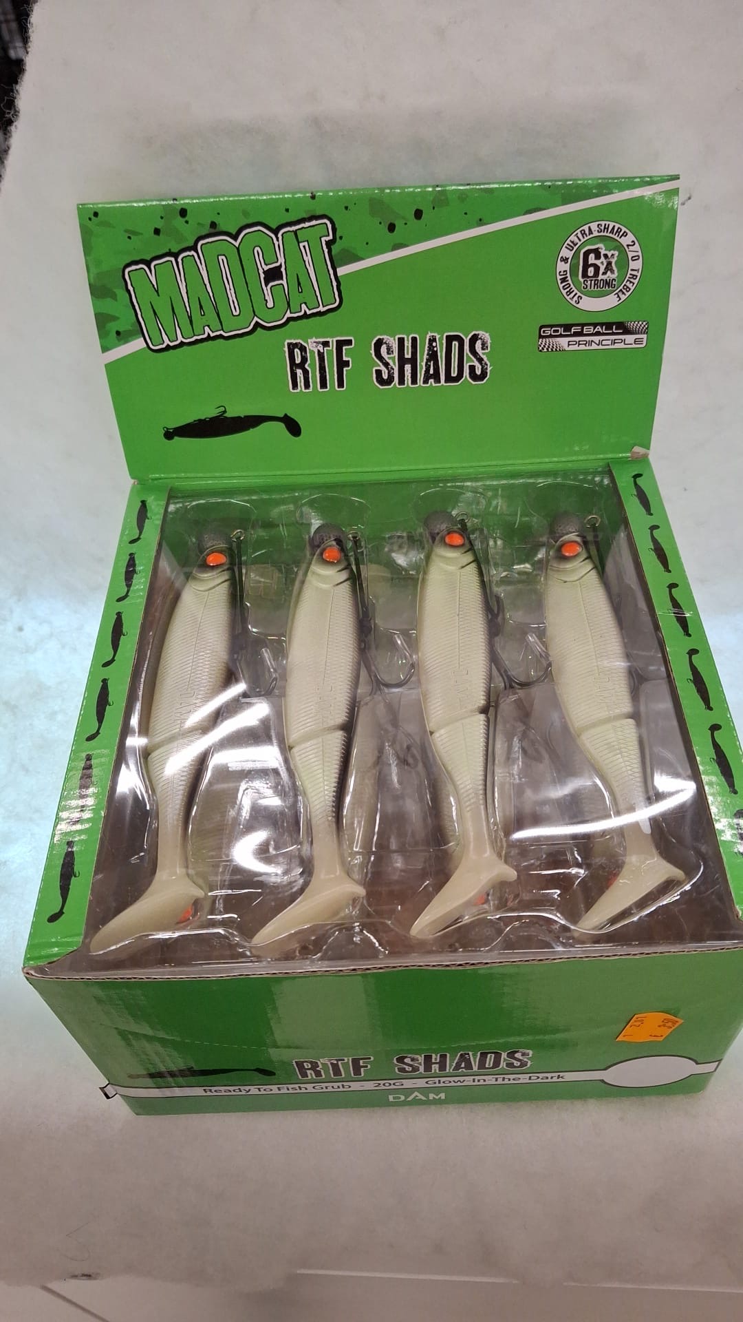 MADCAT RTF SHAD 20GR - GLOW IN THE DARK - 16PZ