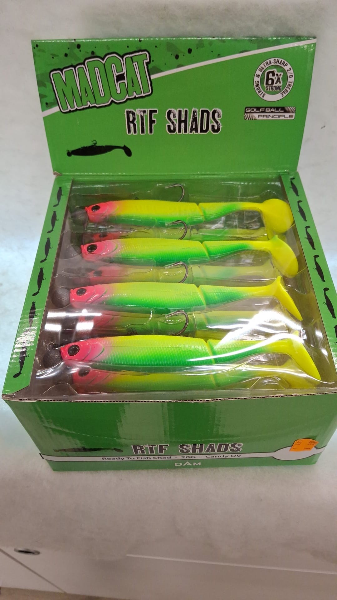 MADCAT RTF SHAD 20GR - CANDY UV - 16PZ