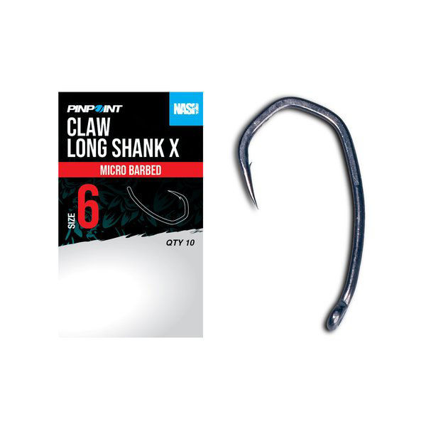 claw long shank x size 4