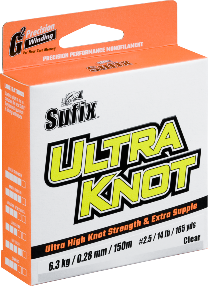 ULTRA KNOT 150M YEL/ORANGE 23