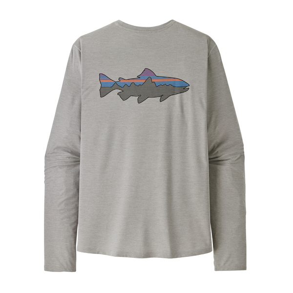M's L/S Cap Cool Sun Shirt - Fitz Roy Trout - Colore CGSX - S