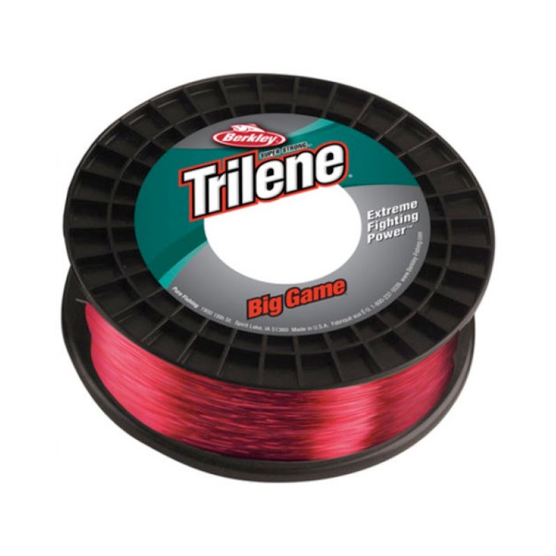 TRILENE BIG GAME - 30 LB - 15KG - RED - 600 MT