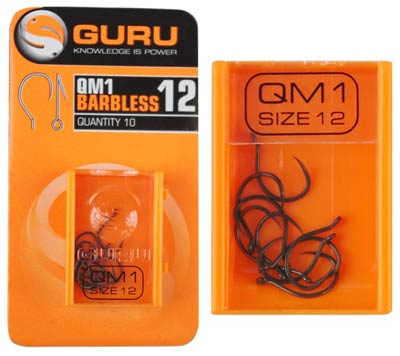 QM1 Hook size 10 (Barbless/Eyed)