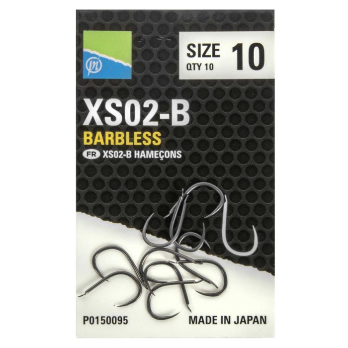 Super XS Hook size 12 (Barbless/Spade End)