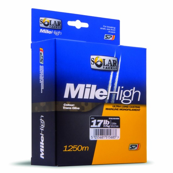 SP MILE HIGH MONO 14lb, 1250m SPOOL (0.34mm diameter) 