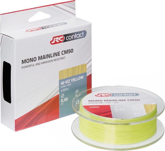  JRC CONTACT CM50 600m 0.30mm HI VIZ YELLOW