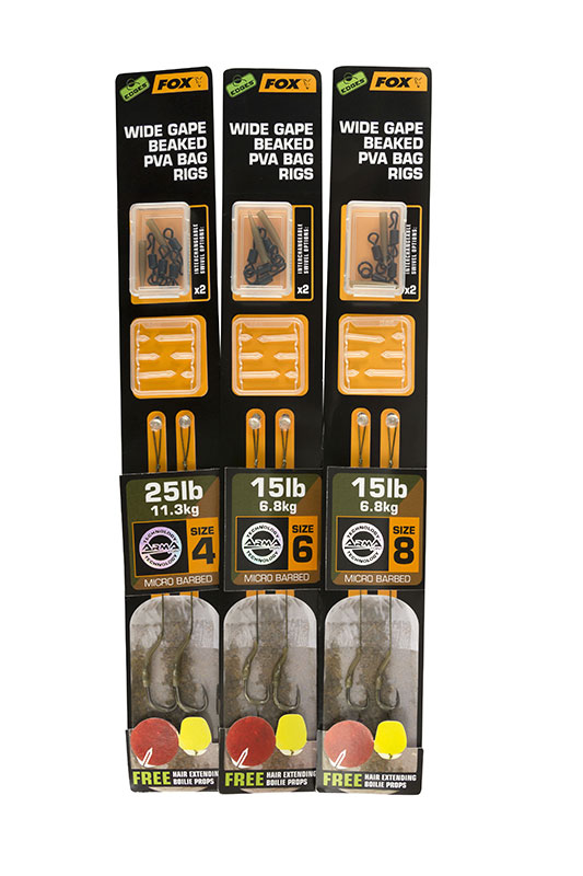 Edges Wide Gape Beaked PVA Ready Rigs - 25lb Size 4