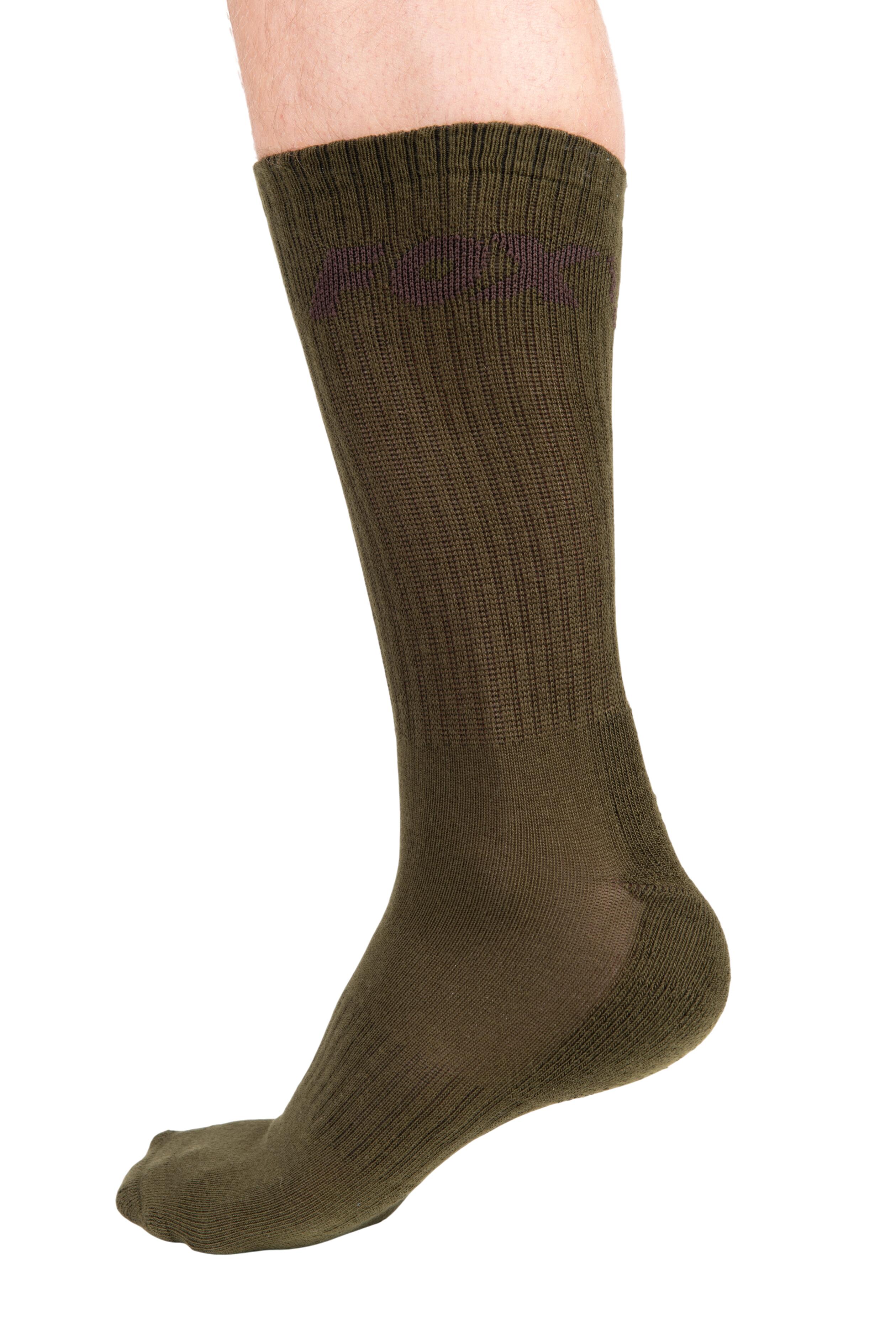 Green Socks 3-Pack - 6-9 UK / 40-43 EU