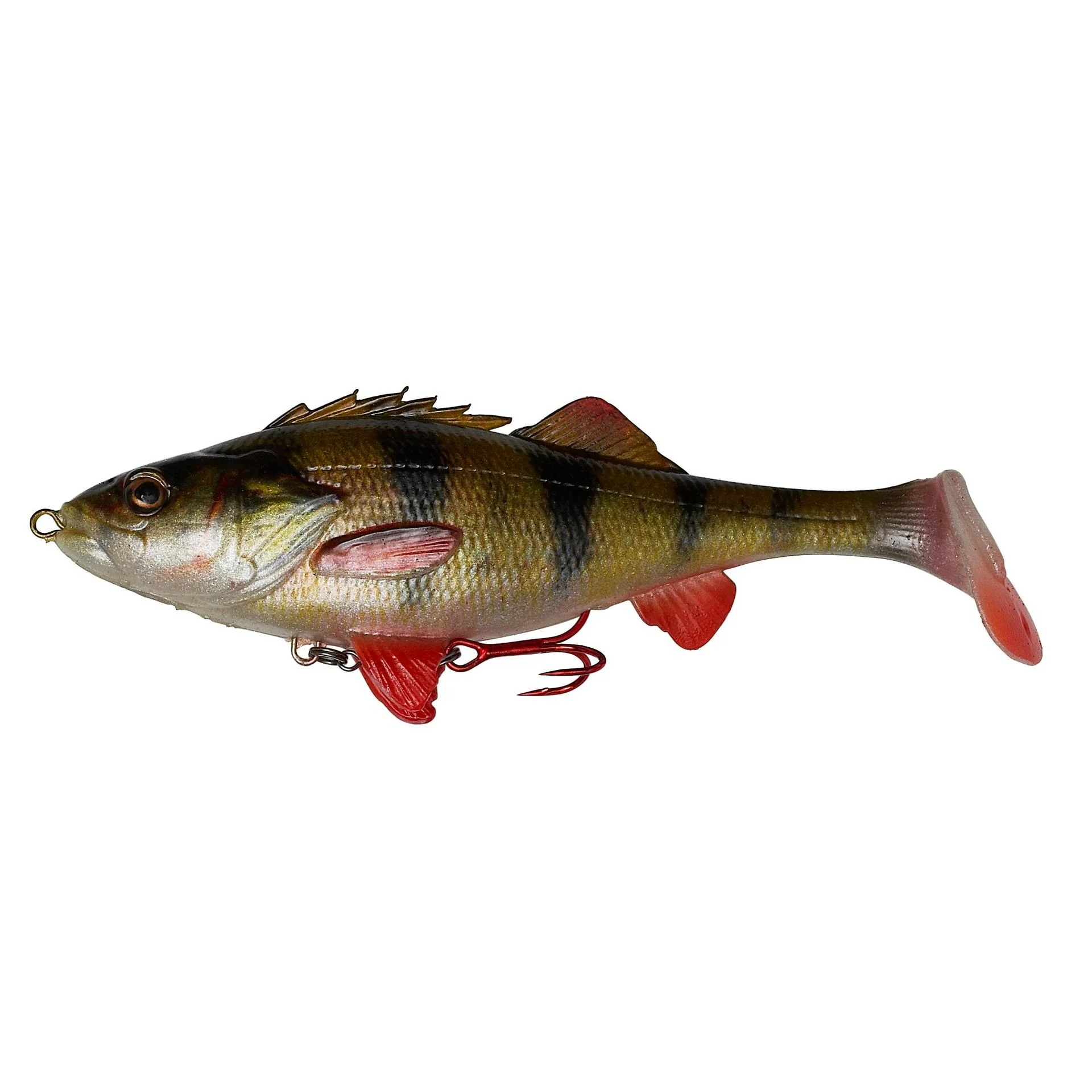 4D LINE THRU PERCH SHAD - 20cm - 100g - slow sink - color Perch