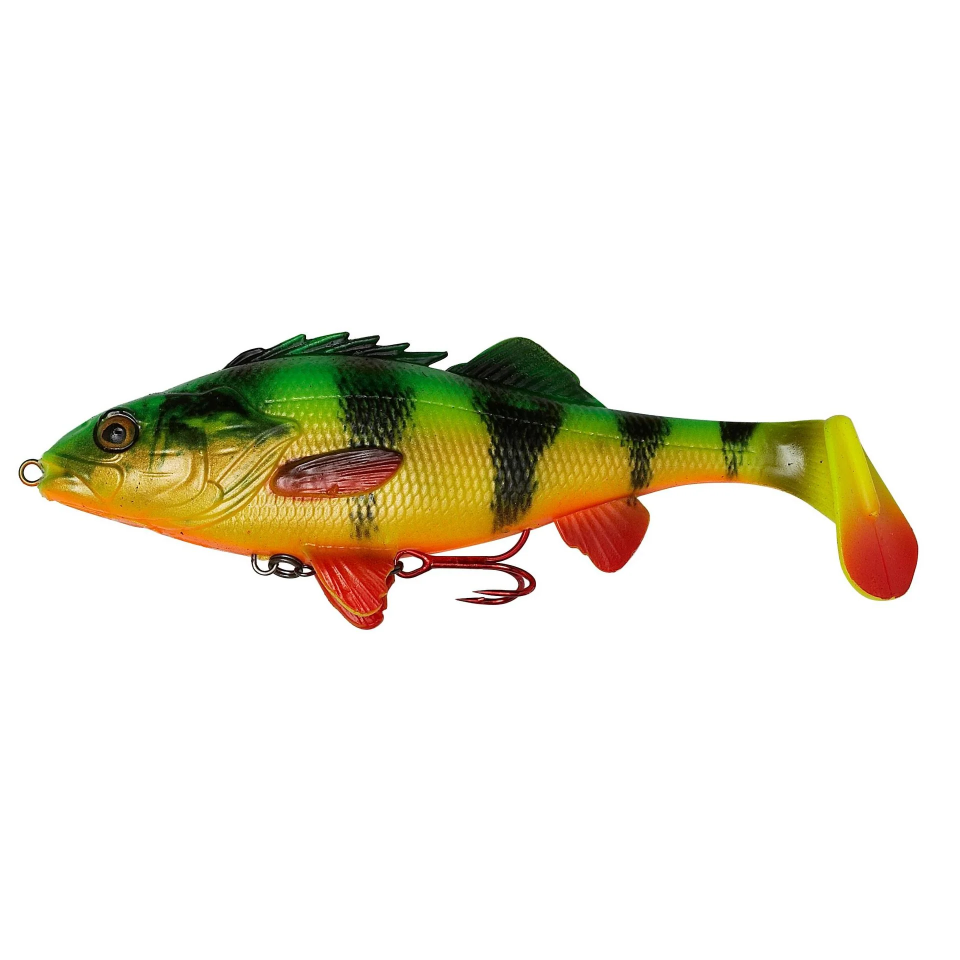 4D LINE TRHU PERCH SHAD - 20cm -100g - Slowsink - color Firetiger