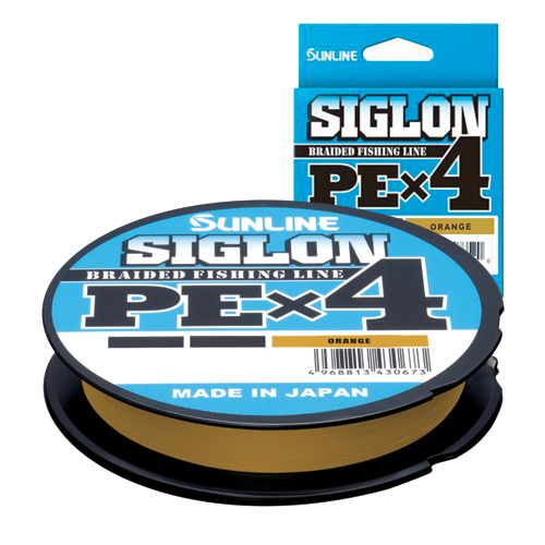 SUNLINE SIGLON PE X4 ORANGE 150M. 3LB #0.2