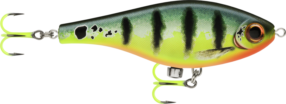S. SHADOW RAP JERK UV HOOK - 11cm - 41gr - variable - color Temensis