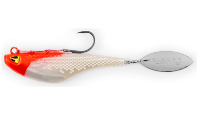 MAD FLASH SPIN TAIL 14CM RED HEAD