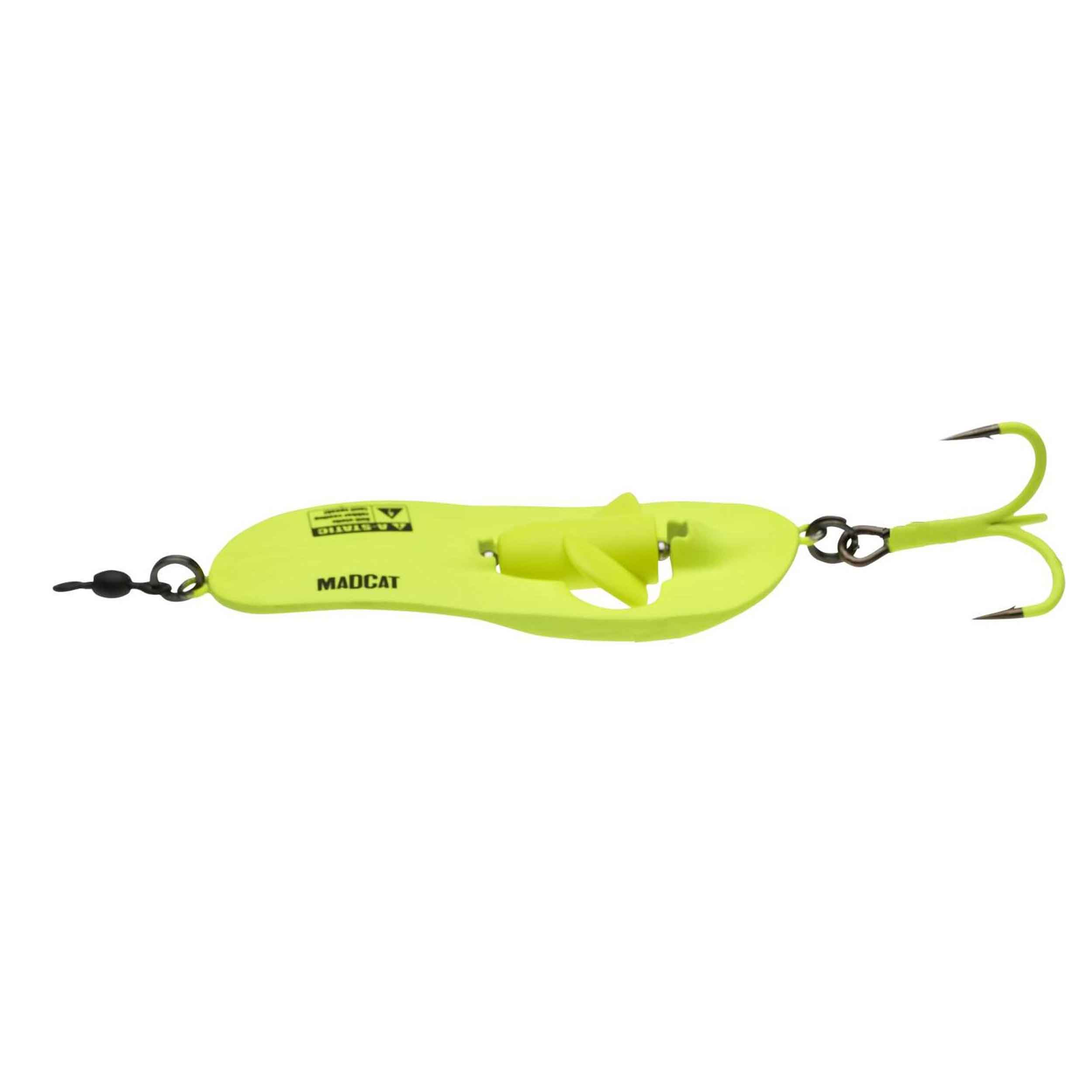 A-STATIC RATTLIN' SPOON 110G FLUO YELLOW UV