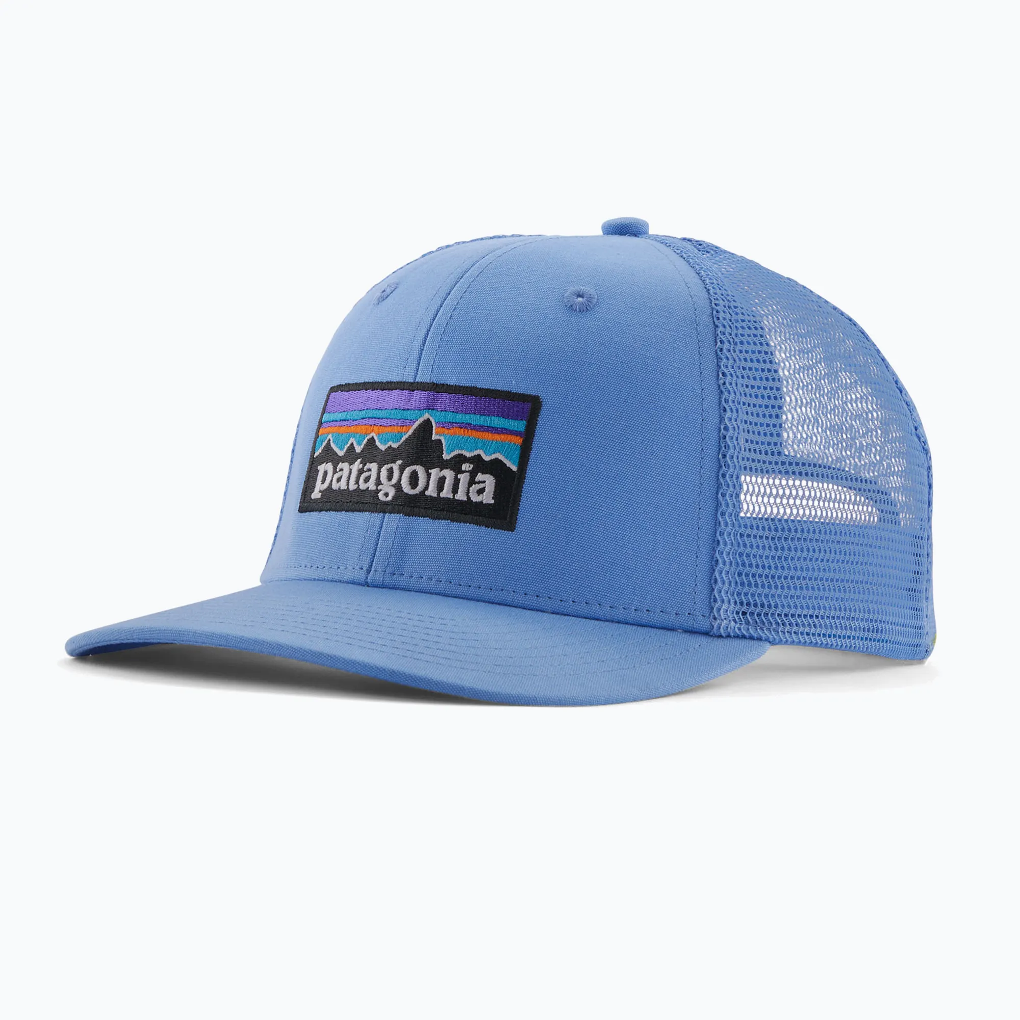P-6 LOGO TRUCKER HAT ABUNDANT BLUE