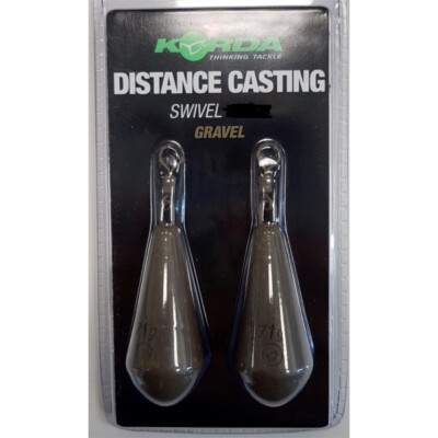 Distance Casting Swivel Blister GRAVEL (2 pcs) 5oz/140gr