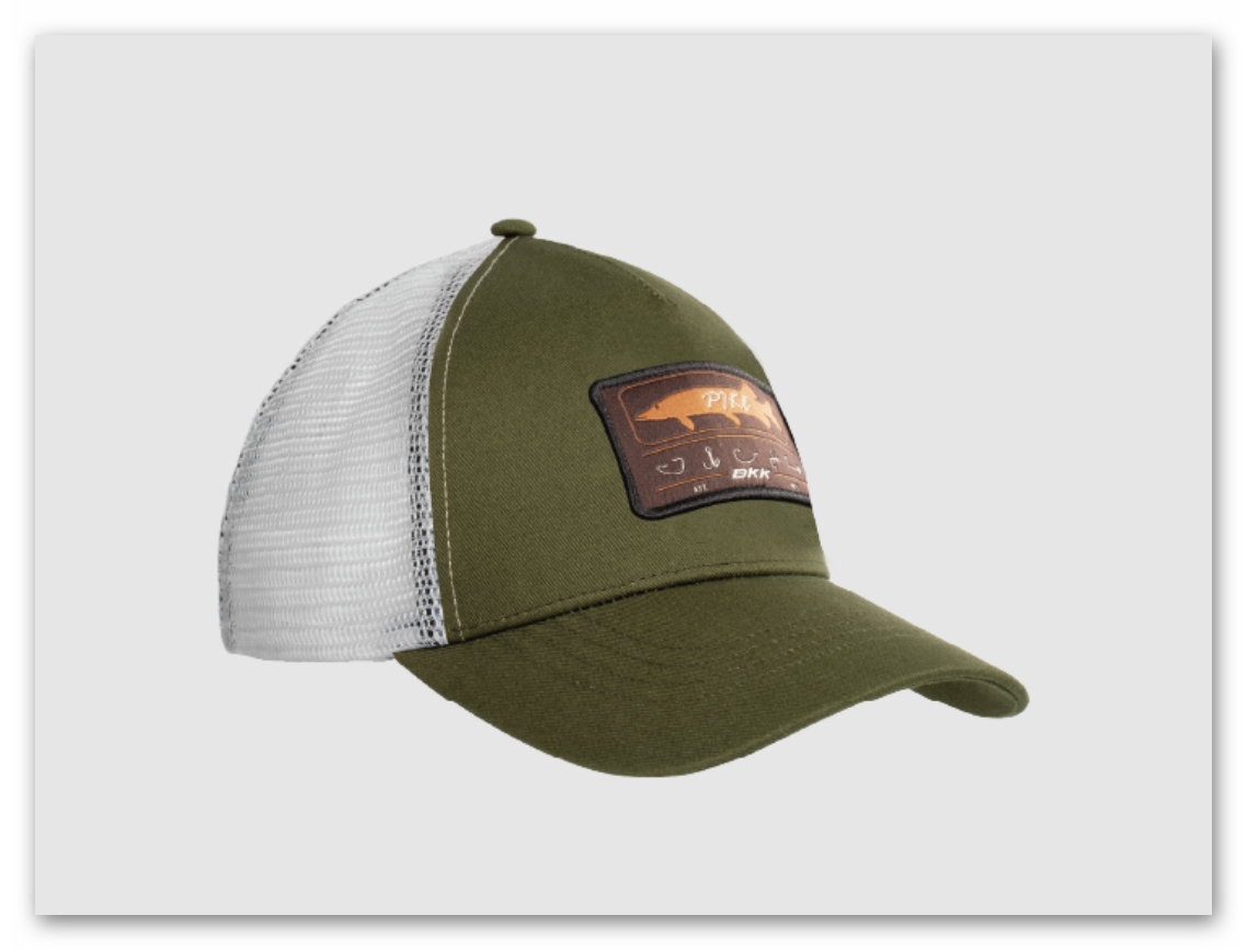 PIKE Trucker Hat-Green, One Size