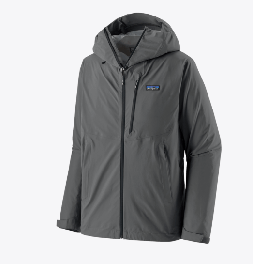 MEN'S GRANITE CREST RAIN JACKET FORGE GREY W/BLACK XL