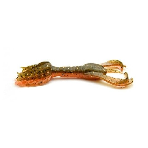 KEITECH HYPER SPIDER 3.2" COL. 520 GREEN PUMPKIN ORANGE GOLD