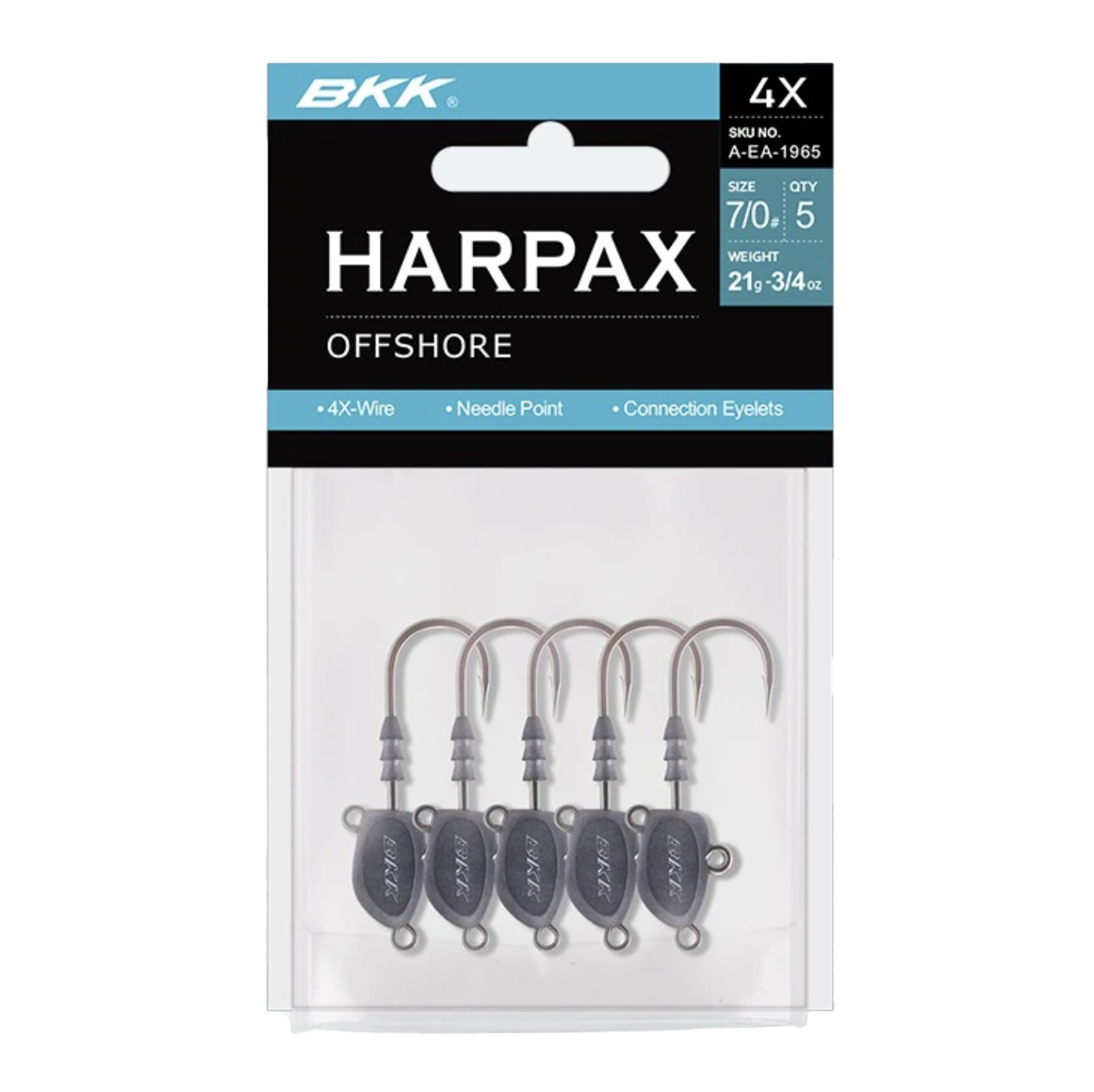 HARPAX Offshore - size 9/0 - 4Oz - qty 2