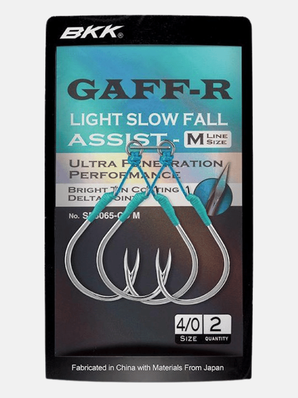 BKK GAFF- Light slow fall assist M line size 1 /0 qty 2