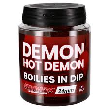 DEMON HOT DEMON BOILIES IN DIP 24MM 150G