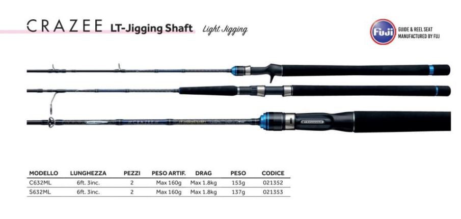 LT JIGGING SHAFT S632ML