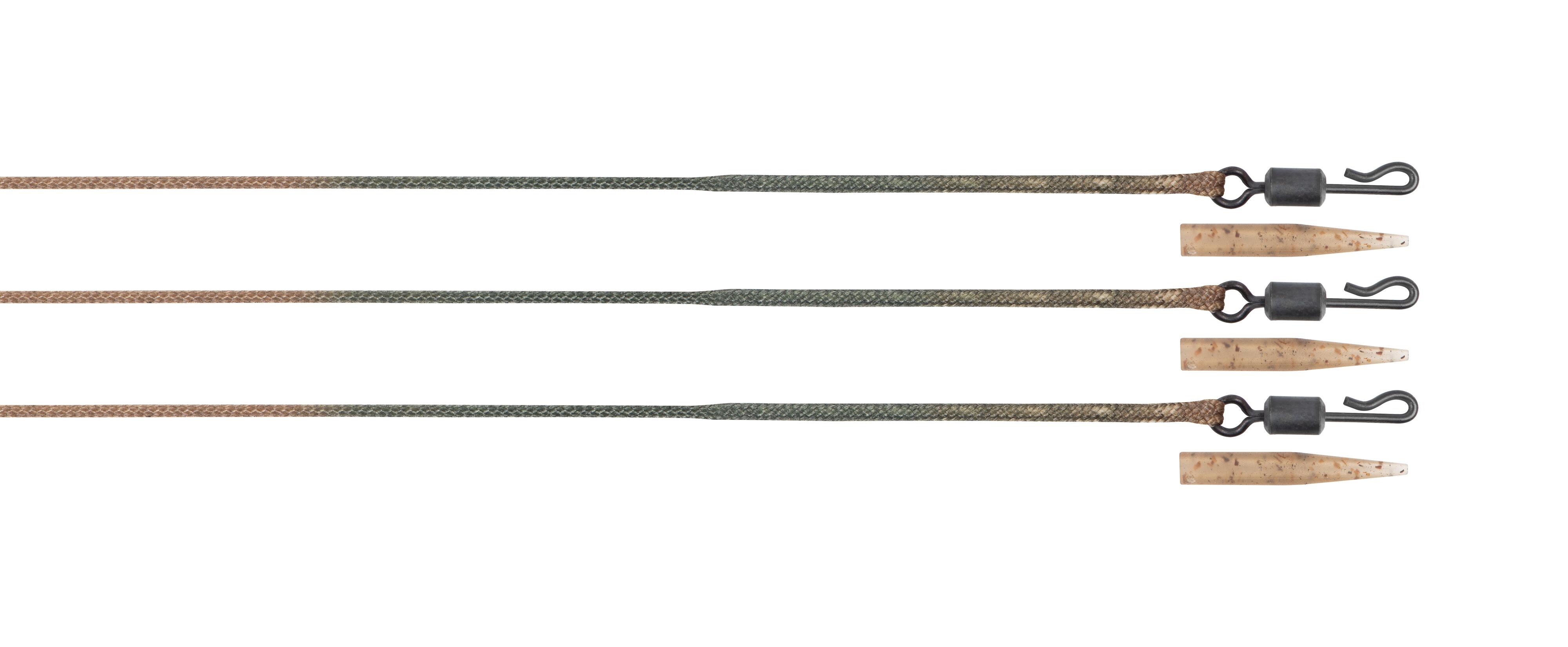 Edges Naturals 50lb Leadcore Lead Clip Leaders 3pcs