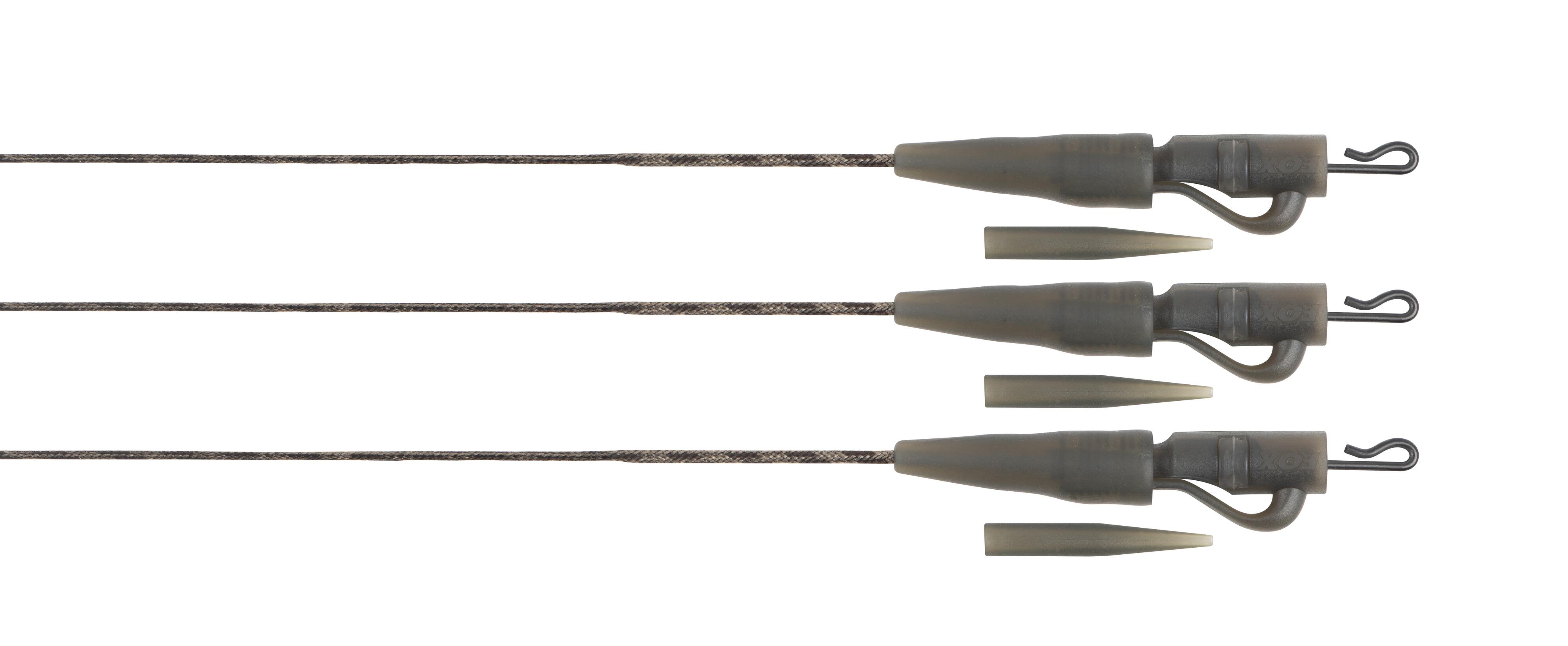 Edges Naturals Submerge Lead Clip Leaders 30lb 3pcs