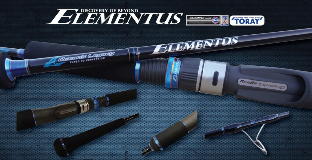 ELEMENTUS speed jigging 6'1" PE8 - 200 - 450 gr - 1sec