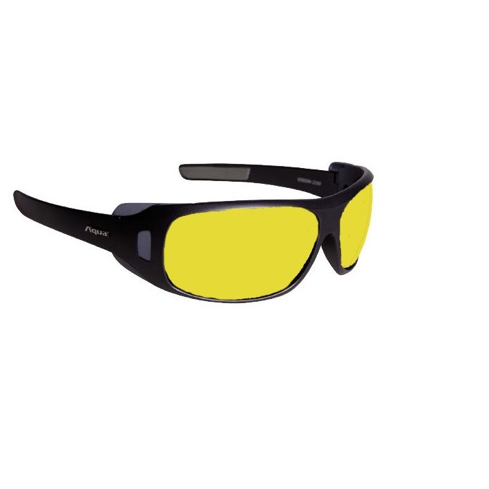 AQUA VISION Black Matt/Yellow Polirized