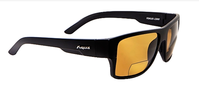 AQUA FOKUS Black Matt/Yellow Polarized