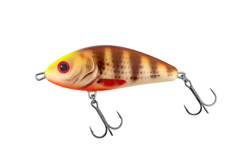 FATSO Sinking 10cm Spotted Brown Perch