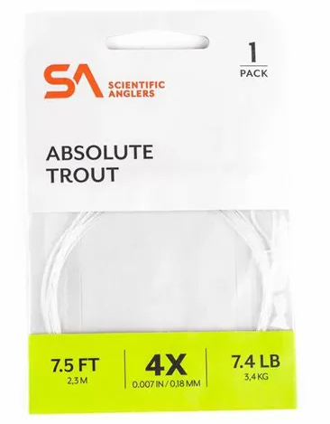 Absolute Trout Leader 7.5' 6X (0,13mm)