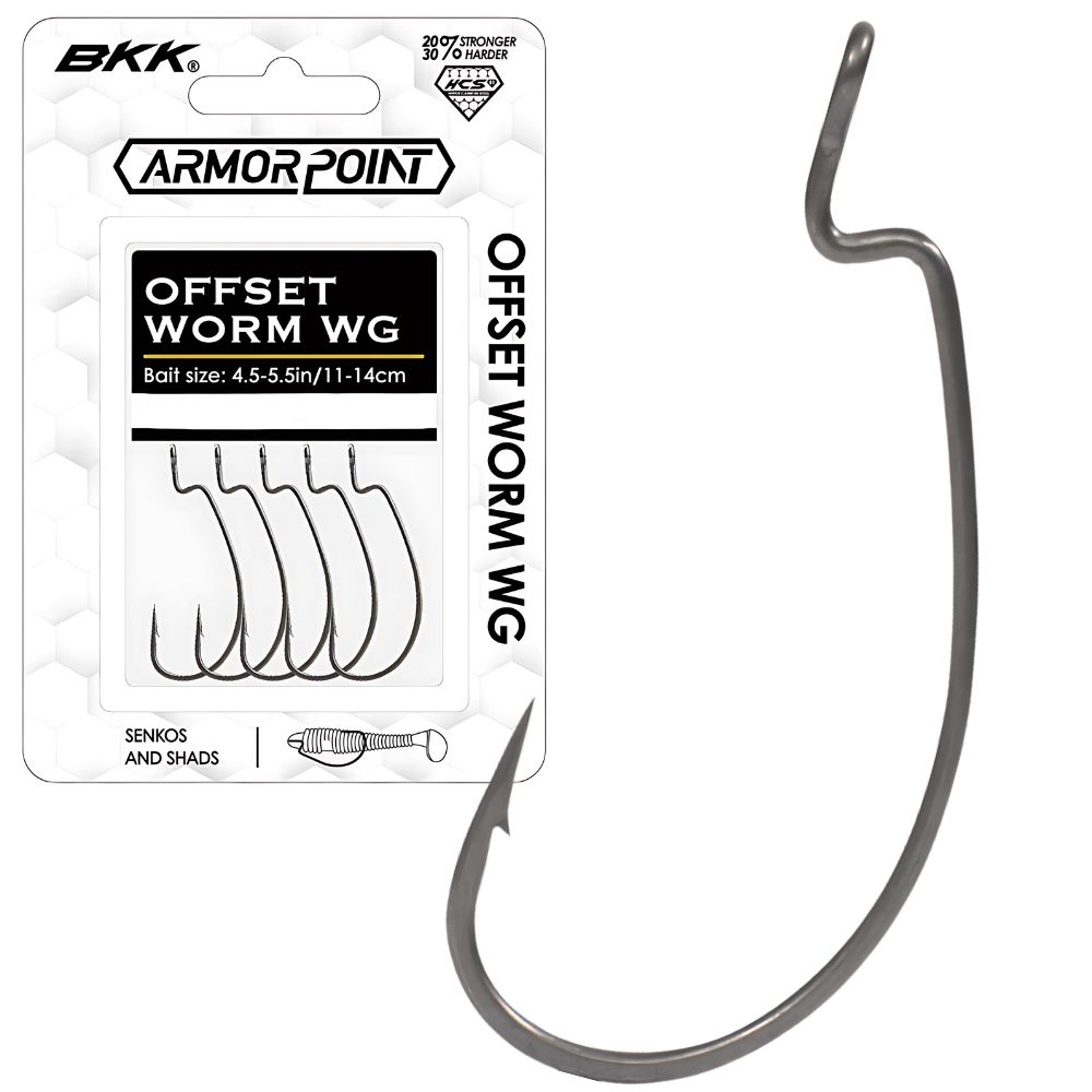 OFFSET WORM WG  5/0#