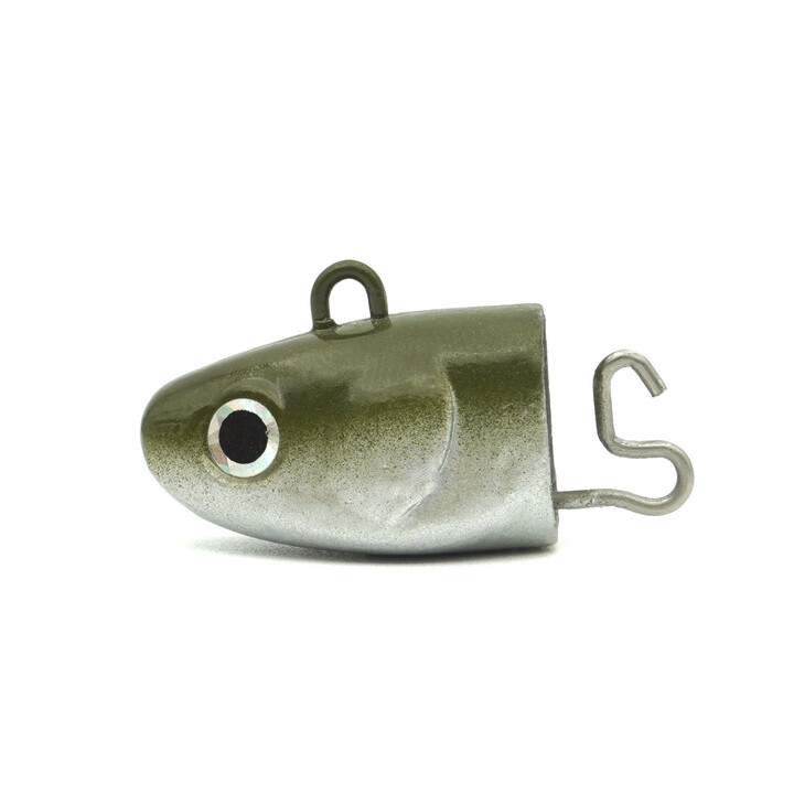 Black Minnow 1 - 70 - Jig Heads X-Deep - 12g - Khaki qty. 2