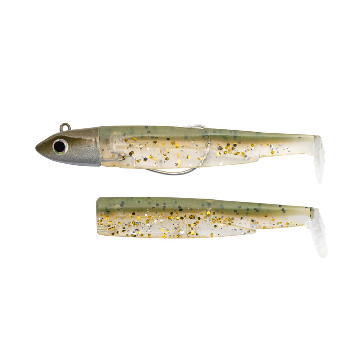Black Minnow 2 - 90 - Combo Offshore - 10g - Khaki Glitter qty. 1+1