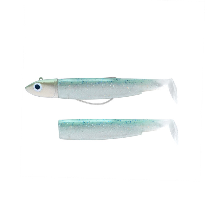 Black Minnow 2,5 - 105 - Combo Offshore - 16g - Green Glitter qty. 1+1