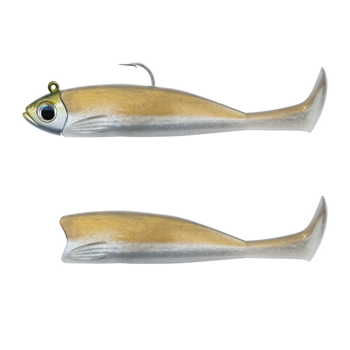 Master Shad 3 - 75 - Combo Light - 3g - Khaki  qty. 1+1