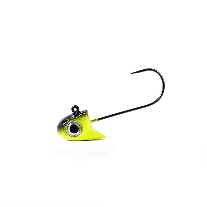 Mud Digger 2 - 90 - Jig Heads Medium - 10g - Fluo Yellow qty. 2