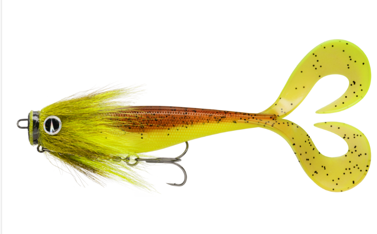 SOFT OLIO MUSTACHE 18 PRERIGGED CHARTREUSE