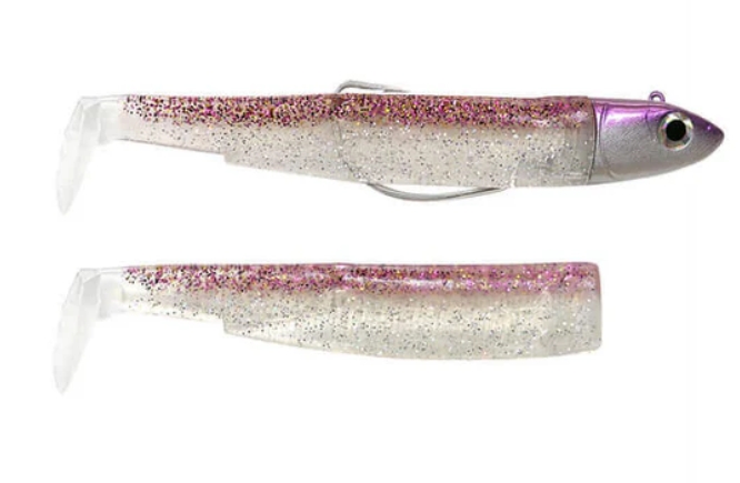 Black Minnow 2 - 90 Combo Off Shore 10g Purple Glitter