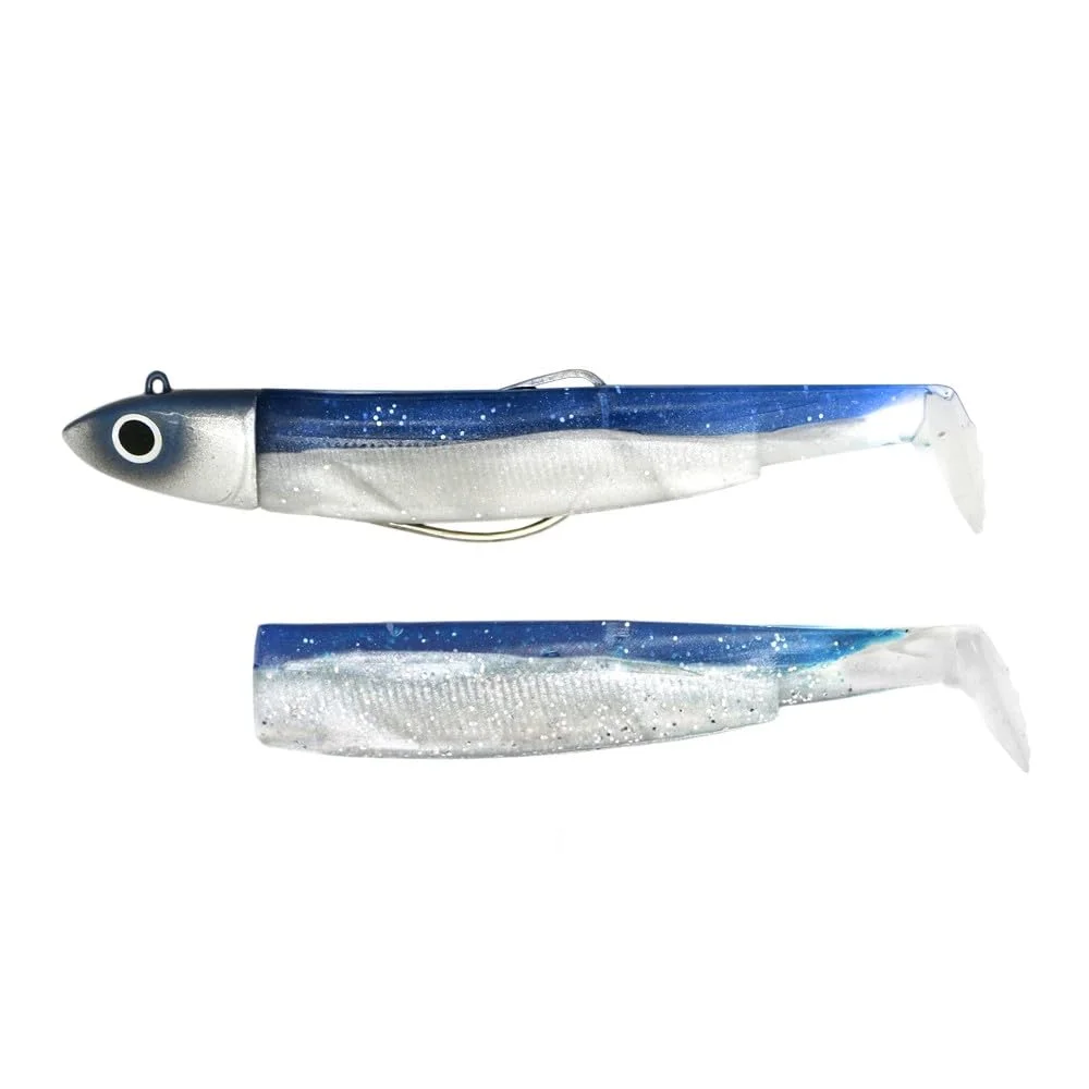 Black Minnow 2 - 90 Combo Off Shore 10g Bleu Pailletè qty 1+1