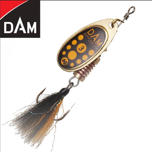 STANDARD SPINNER DRESSED SIZE 6 20GR BLACKY