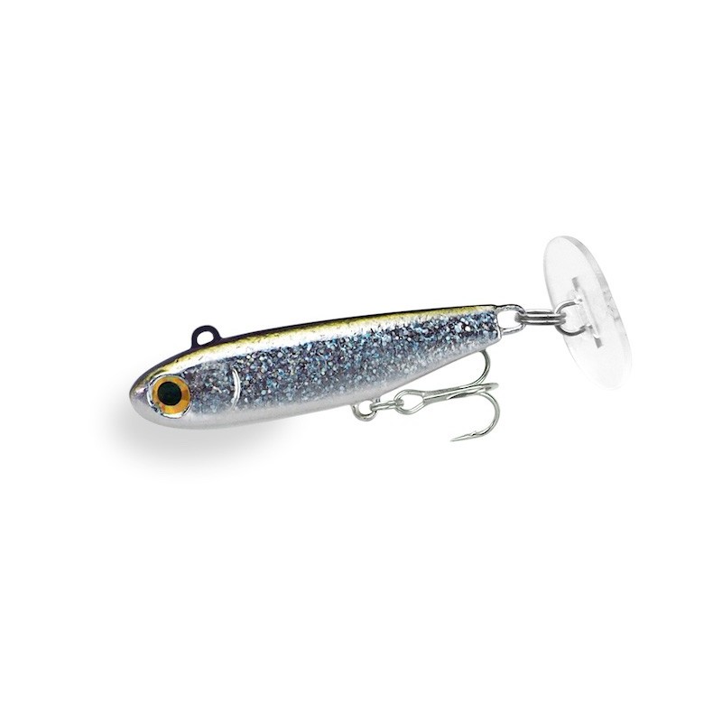 Power Tail Action Fast 44mm 12g Silver Glitter