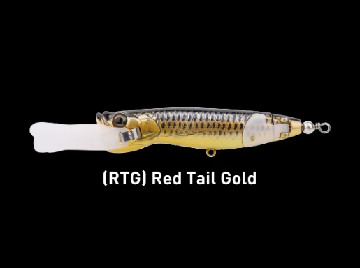 FURY 130 MM 35.5GR-41GR RED TAIL GOLD