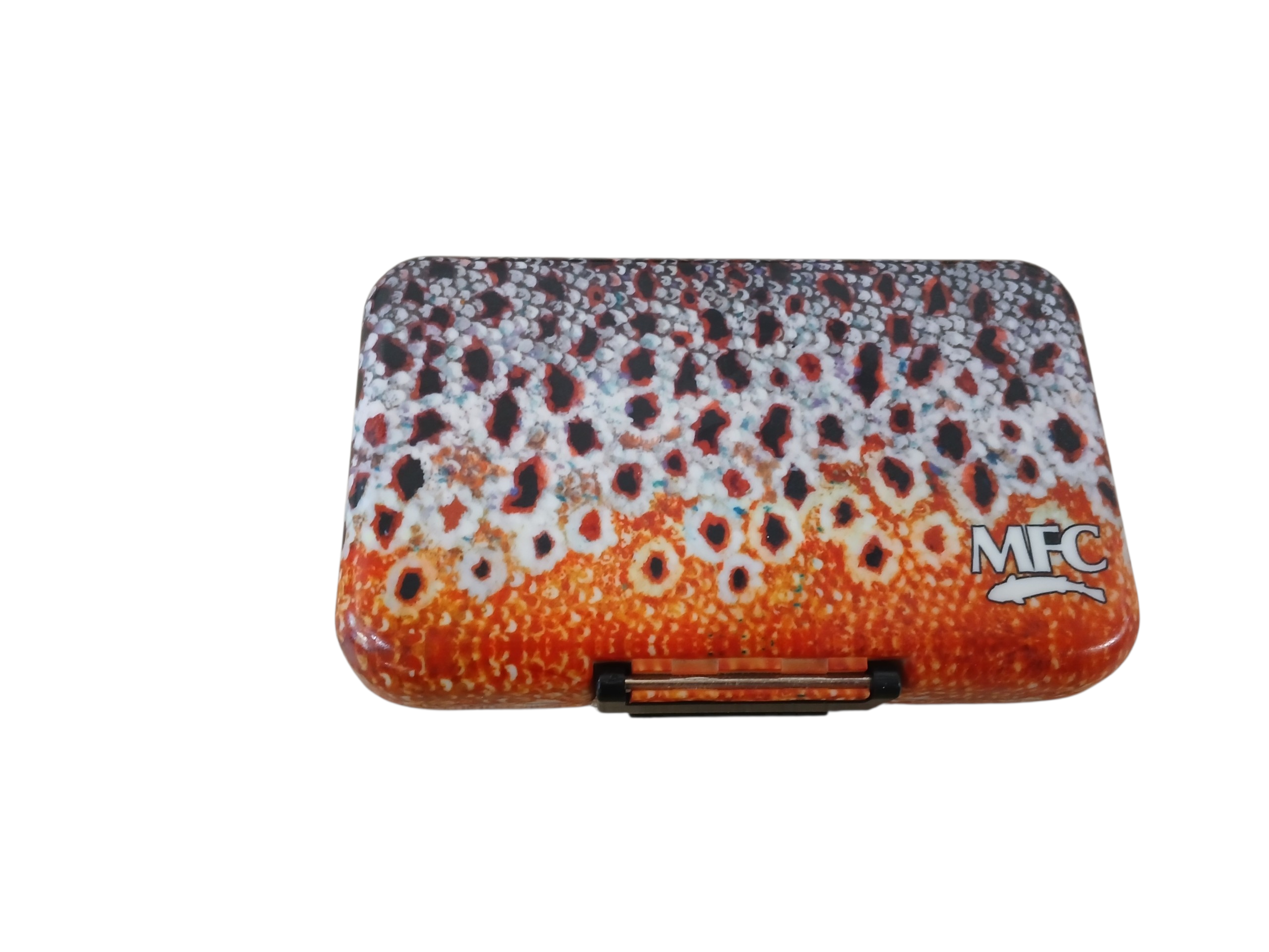 POLY FLY BOX BROWN TROUT SKIN
