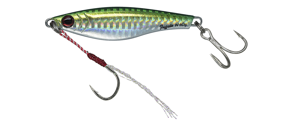 JUGULO Wide Casting Jig 15g Green Sarda